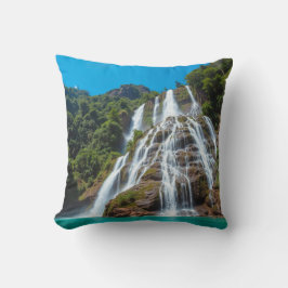 Tropical Cascade Comfort – Waterval Serenity Kussen
