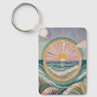 Tropical Celestial Shore Sleutelhanger