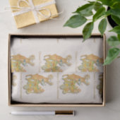 Tropical Chinoiserie Christmas Bar cart Tissuepapier (Geschenk)
