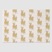 Tropical Chinoiserie Christmas Bar cart Tissuepapier (Voorkant)