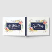 Tropical Christmas Bouquet & Goud Lijst Gastenboek (Volledig)