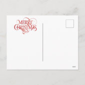 Tropical Christmas briefkaart (Achterkant)