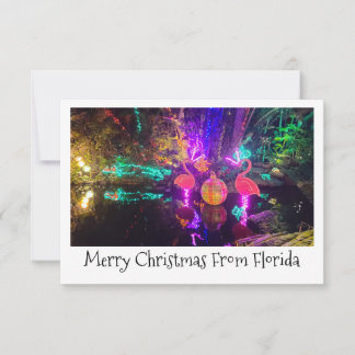 Tropical Christmas Card Notitiekaartje