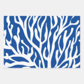 Tropical Christmas in juli wit zee koraalprint Inpakpapier Vel (Voorkant 2)