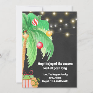 Tropical Christmas Kaart
