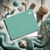 Tropical Christmas Kaart Palm Trees Briefkaart