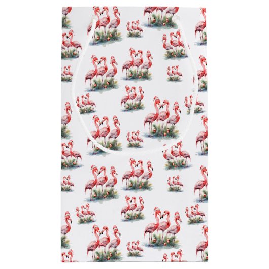 Tropical Christmas Klein Cadeauzakje (Achterkant)