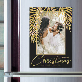 Tropical Christmas Photo Magnetische Kaarten