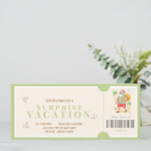 Tropical  Christmas Surprise Trip Voucher Kaart (Staand voorkant)