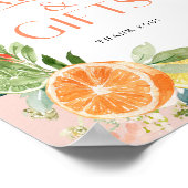 Tropical Citrus Vrijgezellenfeest Kaarten & Gesche Poster (Hoek)