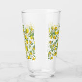 TROPICAL Citrus ZOMER FRUIT Bloem citroen Slice Glas (Rechts)