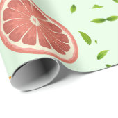 TROPICAL Citrus ZOMERFRUIT Sinaasappel citroenschi Cadeaupapier (Rol Hoek)