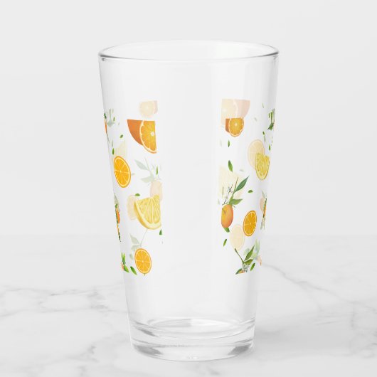 TROPICAL Citrus ZOMERFRUIT Sinaasappel citroenschi Glas (Rechts)