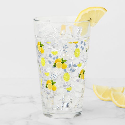 TROPICAL Citrus ZOMERFRUIT Sinaasappel citroenschi Glas (Achterkant ijs)