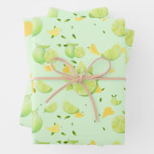 TROPICAL Citrus ZOMERFRUIT Sinaasappel citroenschi Inpakpapier Vel (In situ)