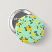 TROPICAL Citrus ZOMERFRUIT Sinaasappel citroenschi Ronde Button 5,7 Cm (Voorkant /achterkant)