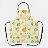 TROPICAL Citrus ZOMERFRUIT Sinaasappel citroenschi Schort (Voorkant)