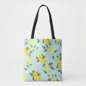 TROPICAL Citrus ZOMERFRUIT Sinaasappel citroenschi Tote Bag (Voorkant)