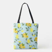 TROPICAL Citrus ZOMERFRUIT Sinaasappel citroenschi Tote Bag (Achterkant)