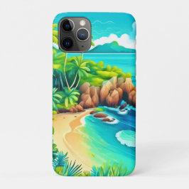 Tropical Coast Bliss Design Case-Mate iPhone Case
