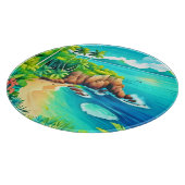 Tropical Coast Bliss Design Snijplank (Hoek)