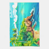 Tropical Coast Bliss Design Theedoek (Verticaal)