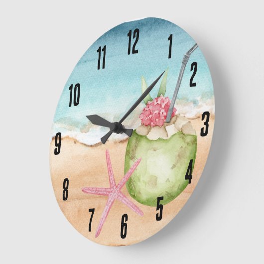 Tropical Cocktail Hour Beach Grote Klok (Hoek)