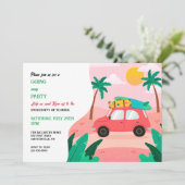 Tropical College gebonden uitnodiging (Staand voorkant)