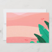 Tropical College gebonden uitnodiging (Achterkant)