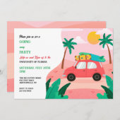 Tropical College gebonden uitnodiging (Voorkant / Achterkant)