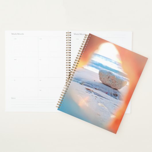 Tropical Coral Beach Planner (Display)