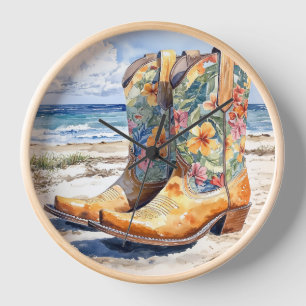 Tropical Cowgirl Boots Western ontmoet eilandvibes