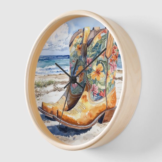 Tropical Cowgirl Boots Western ontmoet eilandvibes (Hoek)