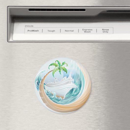 Tropical Cruise Magneet (Insitu (Vaatwasser))