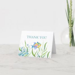Tropical Custom bedankkaarten gepersonaliseerd Bedankkaart