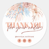 Tropical dank u sticker (Voorkant)