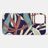 Tropical Dark: Creative Plant Print Case-Mate iPhone Case (Achterkant (horizontaal))