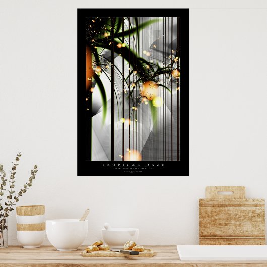 Tropical Daze Poster (Keuken)