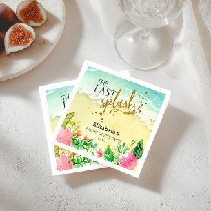 Tropical De laatste splash vrijgezellenfeest Servet