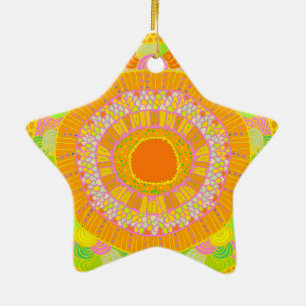 Tropical Del Sol - Zon van Arizona Keramisch Ornament