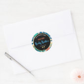 Tropical Design Bodyboter Etiketten (Envelop)