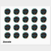 Tropical Design Bodyboter Etiketten (Vel)