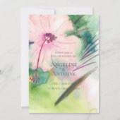 Tropical Destination Wedding  Kaart (Voorkant)