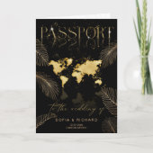 Tropical Destination Wedding  Passport QR Code (Voorkant)