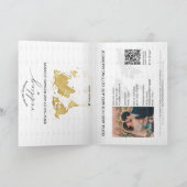 Tropical Destination Wedding Passport QR-code (Binnen)