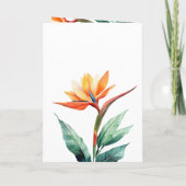 Tropical  Destination Wedding Passport QR Code (Achterkant)