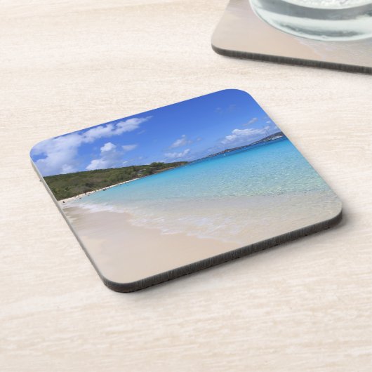 Tropical Dream Beach Cork Onderzetter (Linkerzijde)