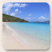 Tropical Dream Beach Cork Onderzetter (Voorkant)