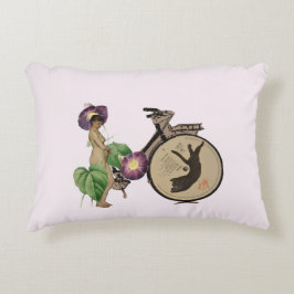 Tropical dreamlike conceptual collage accent kussen