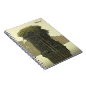 Tropical dreamlike conceptual collage notitieboek (Rechterzijde)